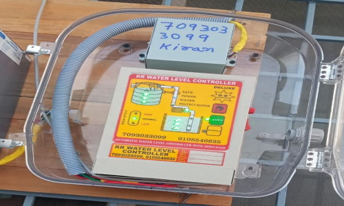 RR Water Level Controller Sump and Bore Auto Changeover Dry run protection one or two tank