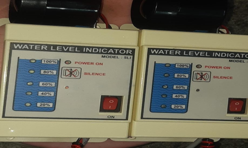 Water Level Indicator with Low & High Water Level Alarm