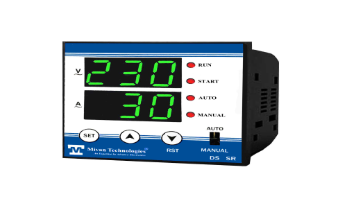 SPD 7212 instrument to design any hp single phase Digital motor starter panel with volt and amp meter with HV LV OL DRY RUN Protection with CYCLIC timer  Rs 850