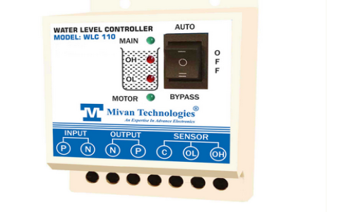 fully automatic Water Level Controller and 3 sensors with water level indications suitable up to 2 HP motor  Rs 390