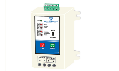 LLC 1 ABS Fully Automatic Water Level Controller and Indicators For Up and Down Tank With 6 Sensors Suitable For Motor Up to 5Hp Supply 230 VAC